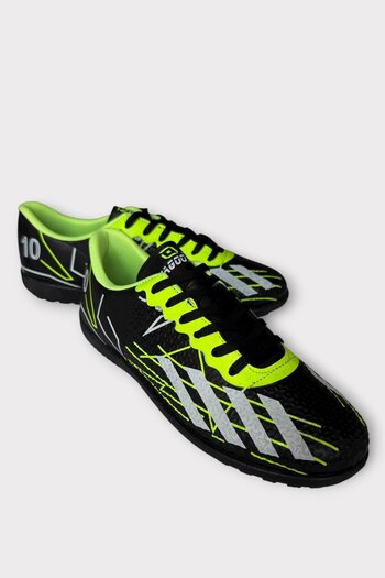 Liger Men's Football Turf Field Shoes Black - Yellow