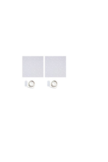 Crelando 4-piece craft set, 2 LED lights and 2 Crelando paper stars, diameter 20 cm