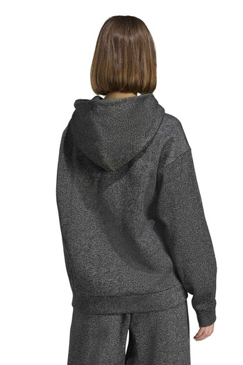 adidas All Szn Holiday Glitter Fleece Loose Hoodie
