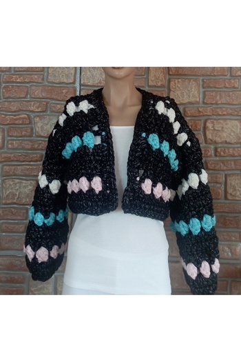 El örgüsü Ydr Design Cardigan