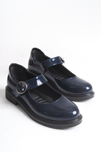 Shoesers Women's Stylish Casual Design Thick Soled Ballet Flat Daily Loafer Shoes with Band and Helmet