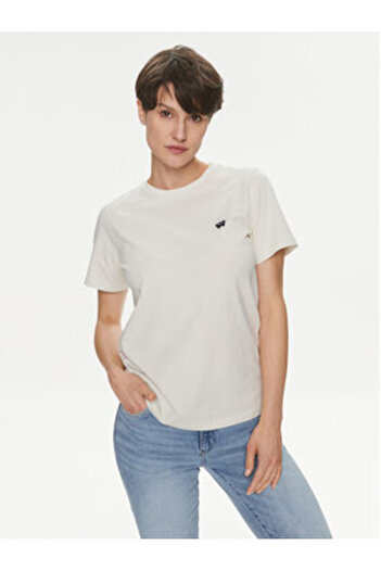 WRANGLER Γυναικείο T-Shirt 112350191 Εκρού