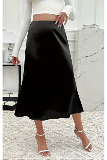By Kul Design Women's Satin Kiloch Skirt