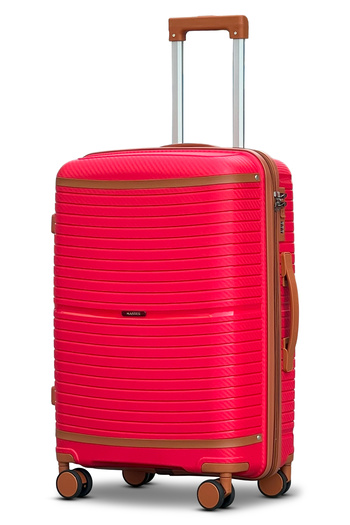 ZAAPPY Hard Shell 24 Inch (20-25kg) Unbreakable Luggage Lightweight, Secured Lock, Smooth Spinner Wheels