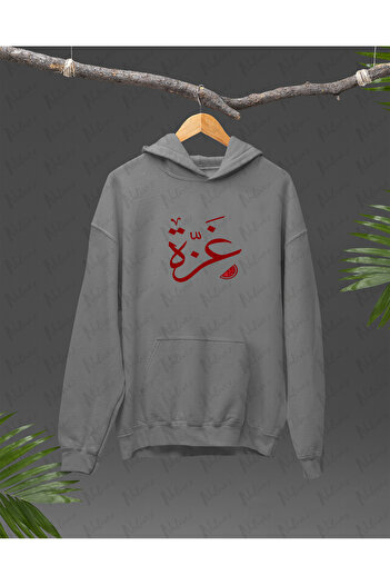 Nulivez Palestine Gaza Design Back Printed, High Quality Unisex Oversize Hoodie