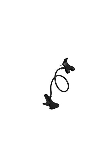 OEM Flexible and adjustable phone holder, ideal for neck or surfaces, with soft collar, 59.9 cm, black