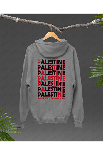 Nulivez Palestine Design Back Printed, High Quality Unisex Oversize Hoodie