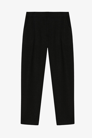Quzu Black Women's Trousers Pnt01059