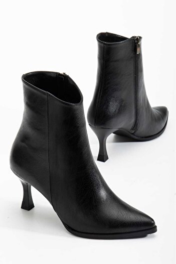 CHİCELLA Mira Pointed Toe Women's Heeled Boots