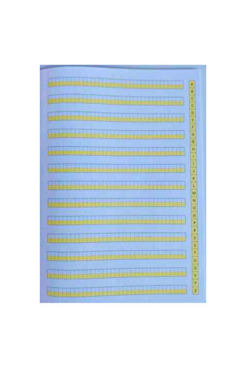 EyER Shoping 2025 New Curriculum Guide Vertical Line Beautiful Writing Notebook 2 Pieces of Large Size (19X27 cm) 48 Pages