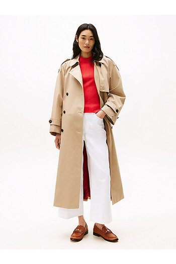 Tommy Hilfiger High Rise Wide Leg Ankle Jeans