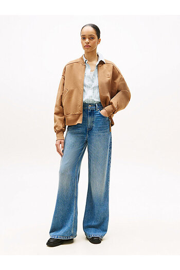 Tommy Hilfiger High Rise Wide Leg Jeans
