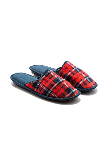Twigy David Polar Men's House Slippers Red/Navy Blue 41/46