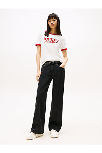 Tommy Hilfiger Mia Black Straight Leg Jeans