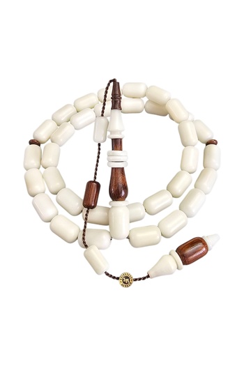 LEBLEBİ TESBİH Snake Tree Combination Ringed Imam Prayer Beads Lt1402
