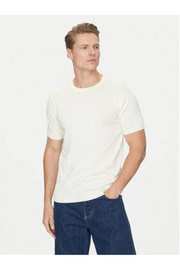 Calvin Klein Ανδρικό T-Shirt K10K114485 Εκρού