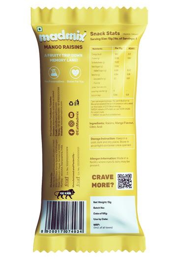 MADMIX Raisin - Mango Mood