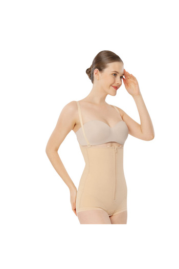 Fstyle Women's Medical Girdle Size XL Medical Girdle with Zipper Control for Post-Liposuction Panties
