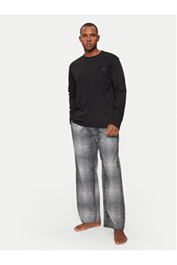 Calvin Klein Ανδρικό παντελόνι πιτζάμας εσώρουχων 000NM2842E γκρι