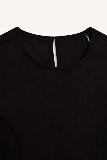 DeFacto Crew Neck Suede Tank Top G2847Ax25Au