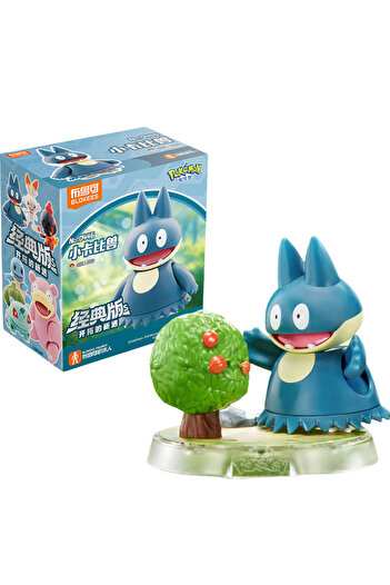 Choice6 Munchlax BLOKEES Original POKEMON Building Blocks Pikachu Charmander Psyduck Sprigatito Eevee Lucari
