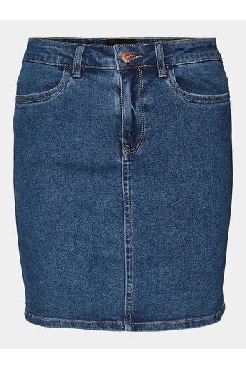 Vero Moda Γυναικεία Φούστα Τζιν 10279491 Μπλε