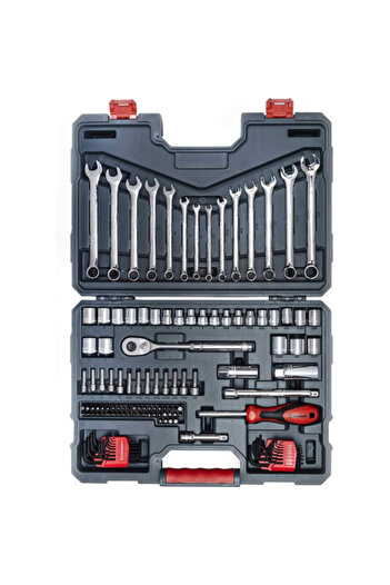 Crescent 128-Piece 12 Point Standard SAE/Metric Mechanics Tool Set 3/8inch