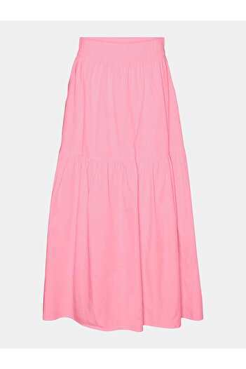 Vero Moda Γυναικεία Φούστα σε Γραμμή Α 10303657 Ροζ