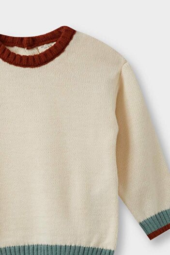 DeFacto Baby Boy Crew Neck Knitwear Sweater (25 Au)