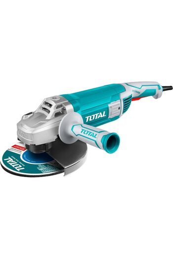 TOTAL Angle Grinder with Auxiliary Handle | Electric Grinder Tool for Metal, Cutting & Grinding |
