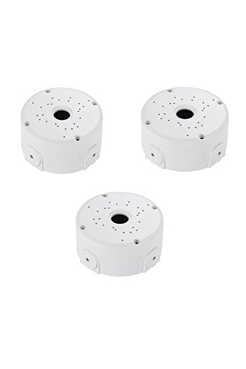 choice2 WD01-3PACK Universal security camera junction box mounting bracket plastic rainproof junction box mo