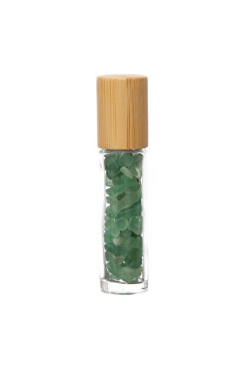 XTERRA Roll-On Bottle with Natural Green Aventurine Crystals – 10 ml