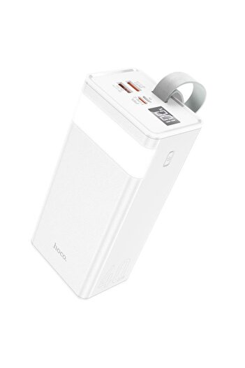 Hoco Acumulator extern J86 Powermaster, 40000 mA, Power Delivery (PD) - Quick Charge 3.0, 22.5W, Alb
