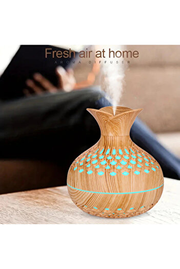 SMARTECH Essential Oil Diffuser, Aromatherapy, Air Humidifier, 300ML Reservoir, with LED Lighting