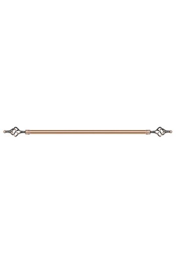 MAPLE LEAF Extension Curtain Rod 200cm Brown