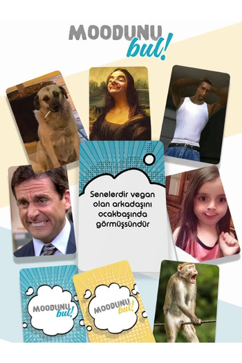 EFBUTİK Find Your Mood - Fun Box Game