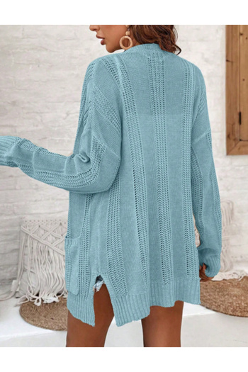 SHEIN cardigan, blue