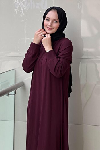 Ceremony Basic Long Sleeve Bamboo Dress