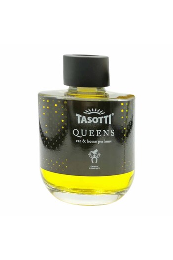 TASOTTI QUEENS Car Air Freshener - Bubble Gum Fragrance, 100 ml - White, Plastic, Wood Core, Compact