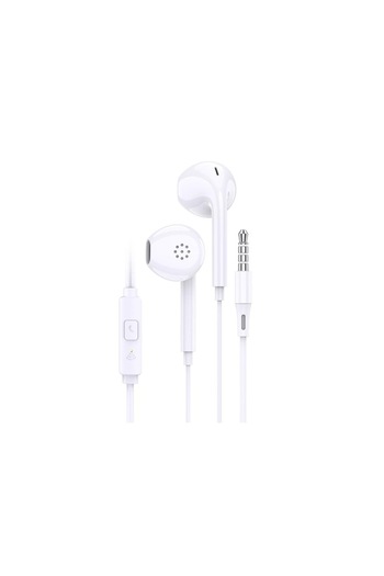 KAKU Wired Earphones (KSC-848), In Ear, 3.5mm, 1.2m, Mic & Volume Key, White