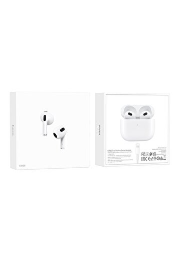 Hoco Casti Bluetooth EW26, SinglePoint, In ear, Alb