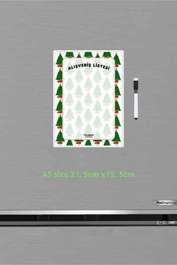The Grade Summer Clear Christmas Pine Tree Shopping List Fridge Magnet Memo Holder Christmas Ornaments Christmas Gift