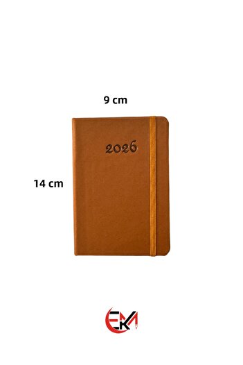 EKM 2026 Мини седмичен джобен дневник 9x14 см