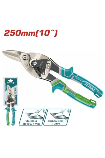 TOTAL Aluminum and Hair Cutting Scissors Right-Handed 250 mm High Quality Tht523106 Nms Hirdavat()
