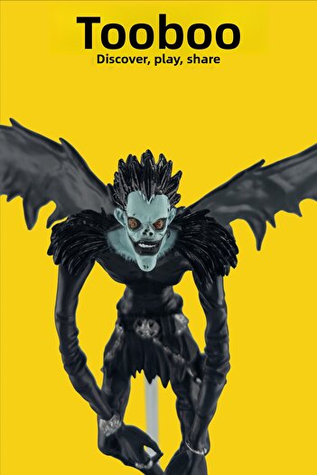 shop Red Ocean Death Note Ryuk Angel of Death Figure with Wings Special Model