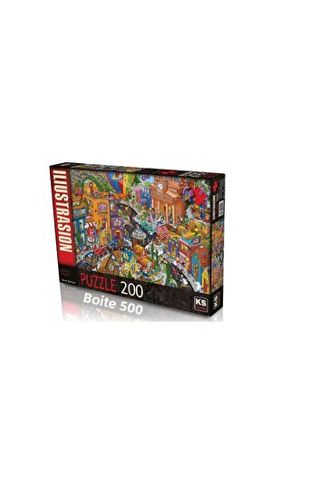 KS Games 200 Piece Rush World Puzzle