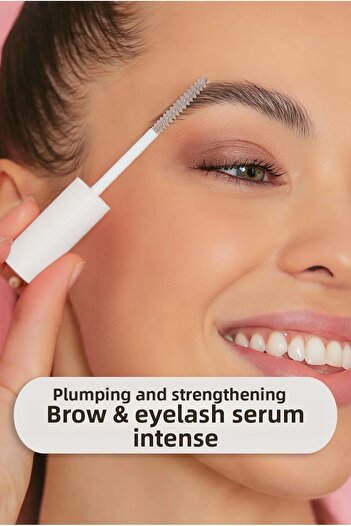 BROWWAUW Intense Eyebrow & Eyelash Serum - Peptide, Hyaluronic Acid, Argan and Anti-Shedding, Nourishing