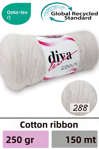 Diva İplik Diva Ribbon 288 Bone