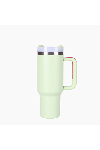 UHM Stanley Style 40oz SS Vacuum | Free Gift Grater | Insulated Leakproof Tumbler Mug with Lid & Straw
