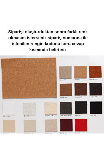 SLLER Demonte Metal İskeletli Modern Berjer - Suni Deri Kılıf, Boncuk Elyaf Dolgulu, Geniş 70×65×75 cm